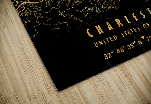 CHARLESTON MAP USA Mapolis puzzle