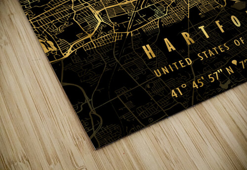 HARTFORD MAP USA Mapolis puzzle