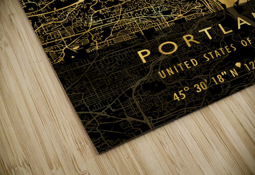PORTLAND MAP USA Mapolis puzzle