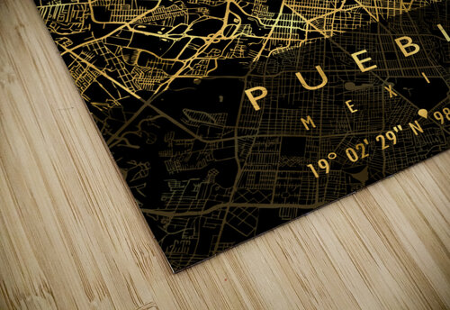 PUEBLA MAP MEXICO Mapolis puzzle
