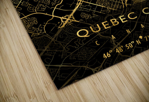 QUEBEC CITY MAP CANADA Mapolis puzzle