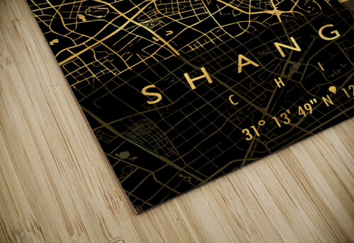 SHANGHAI MAP CHINA Mapolis puzzle