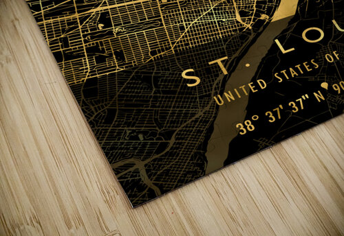 ST. LOUIS MAP USA Mapolis puzzle