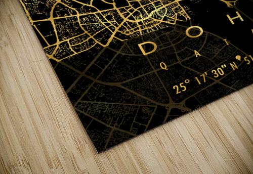 DOHA MAP QATAR Mapolis puzzle