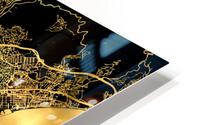 Barcelona Map Spain HD Metal print