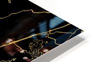 Bilbao Map Spain HD Metal print