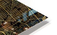 BUFFALO MAP USA HD Metal print