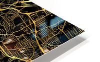 CINCINNATI MAP USA HD Metal print
