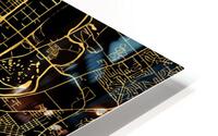 DAYTON MAP USA HD Metal print