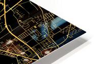 HANNOVER MAP GERMANY HD Metal print