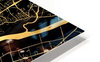 HARTFORD MAP USA HD Metal print