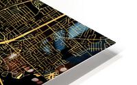 JACKSON MAP USA HD Metal print