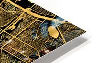 JAKARTA MAP INDONESIA HD Metal print
