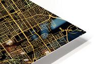 MELBOURNE MAP AUSTRALIA HD Metal print