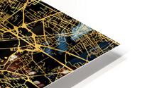 MILAN MAP ITALY HD Metal print