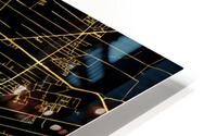 MONTEVIDEO MAP URUGUAY HD Metal print