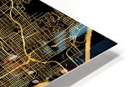 OMAHA MAP USA HD Metal print