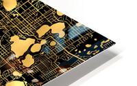 ORLANDO MAP USA HD Metal print
