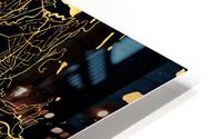 OSLO MAP NORWAY HD Metal print