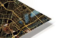 PERTH MAP AUSTRALIA HD Metal print