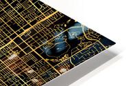 PHOENIX MAP USA HD Metal print