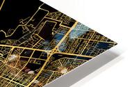 RIYADH MAP SAUDI ARABIA HD Metal print