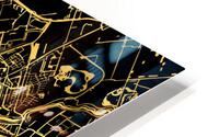 ROTTERDAM MAP NETHERLANDS HD Metal print