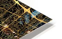 TORONTO MAP CANADA HD Metal print