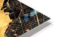 VANCOUVER MAP CANADA HD Metal print