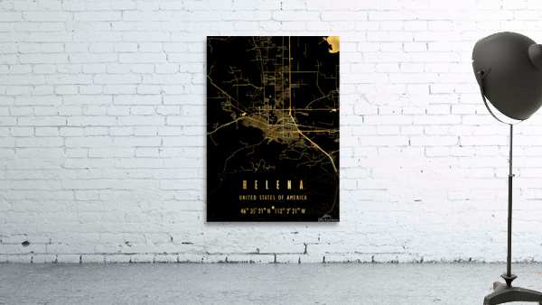 HELENA MAP USA Wall Preview