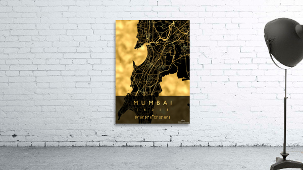 MUMBAI MAP INDIA Wall Preview