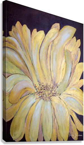 Golden Mum Canvas Print
