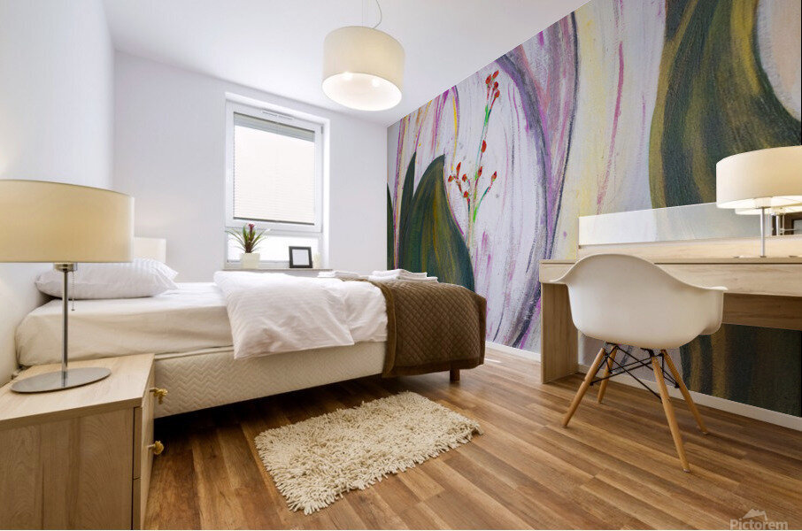Flower Mural print