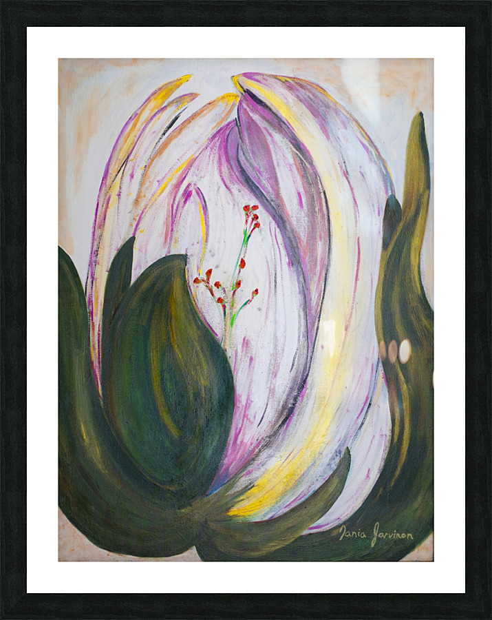 Flower Picture Frame print