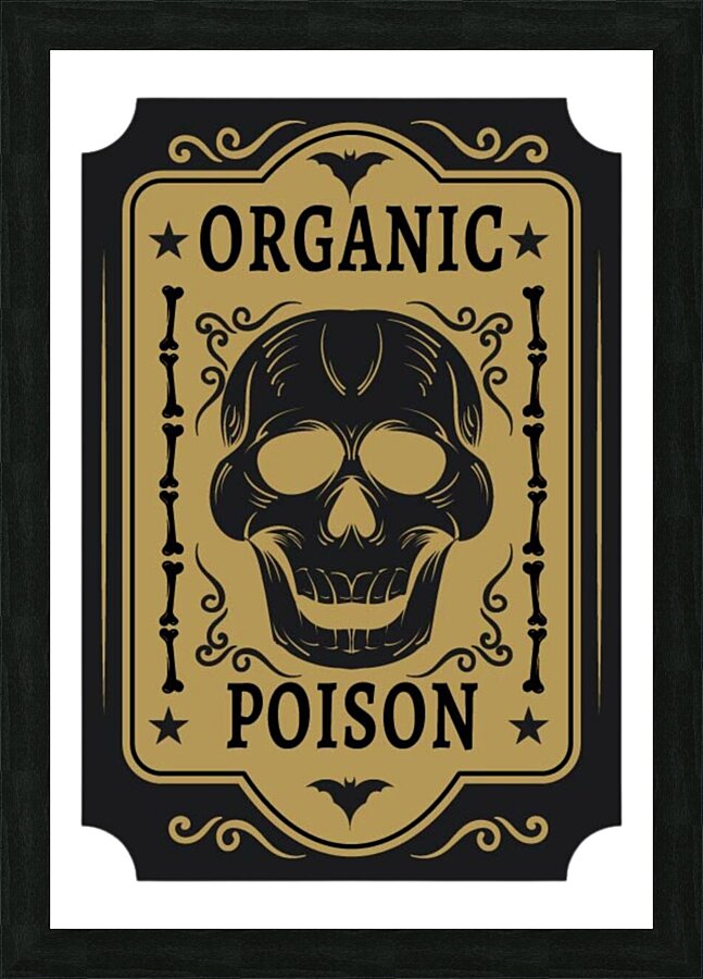 Organic Poison  Picture Frame print