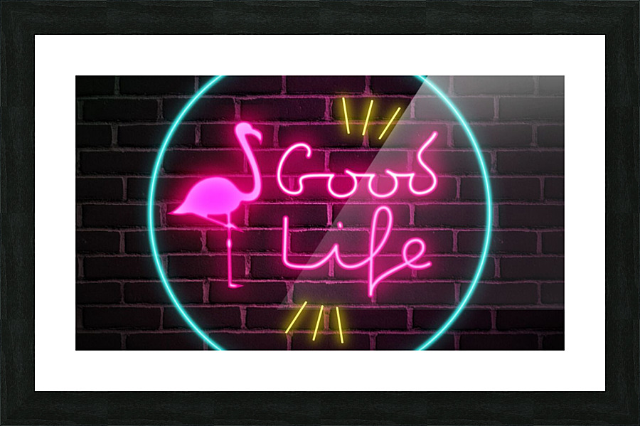 Good Life  Picture Frame print
