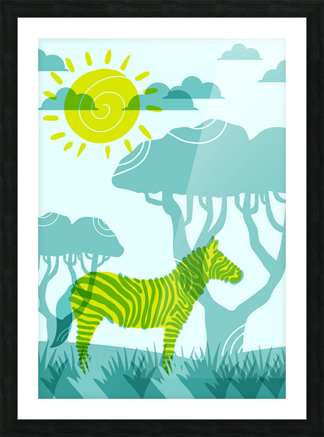Safari Picture Frame print