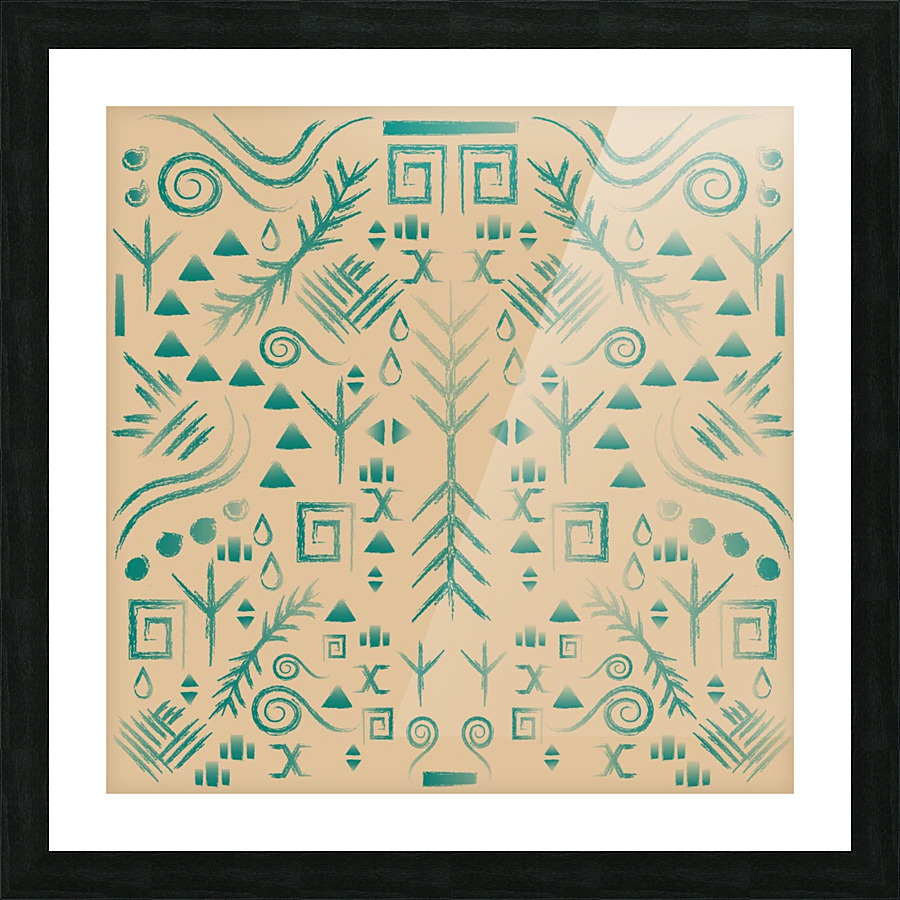 Ancestral  Picture Frame print