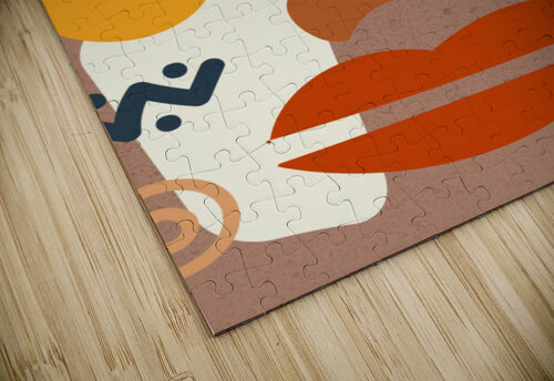 African-Afro Descendant Pattern Pagoda puzzle