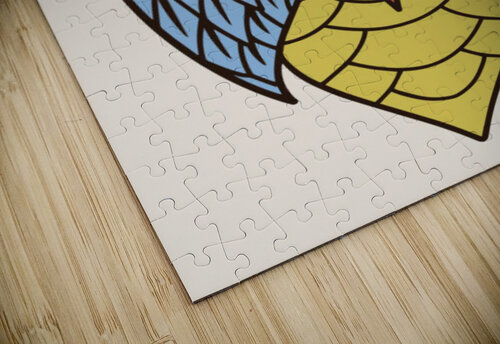Owl Illustration Pagoda puzzle