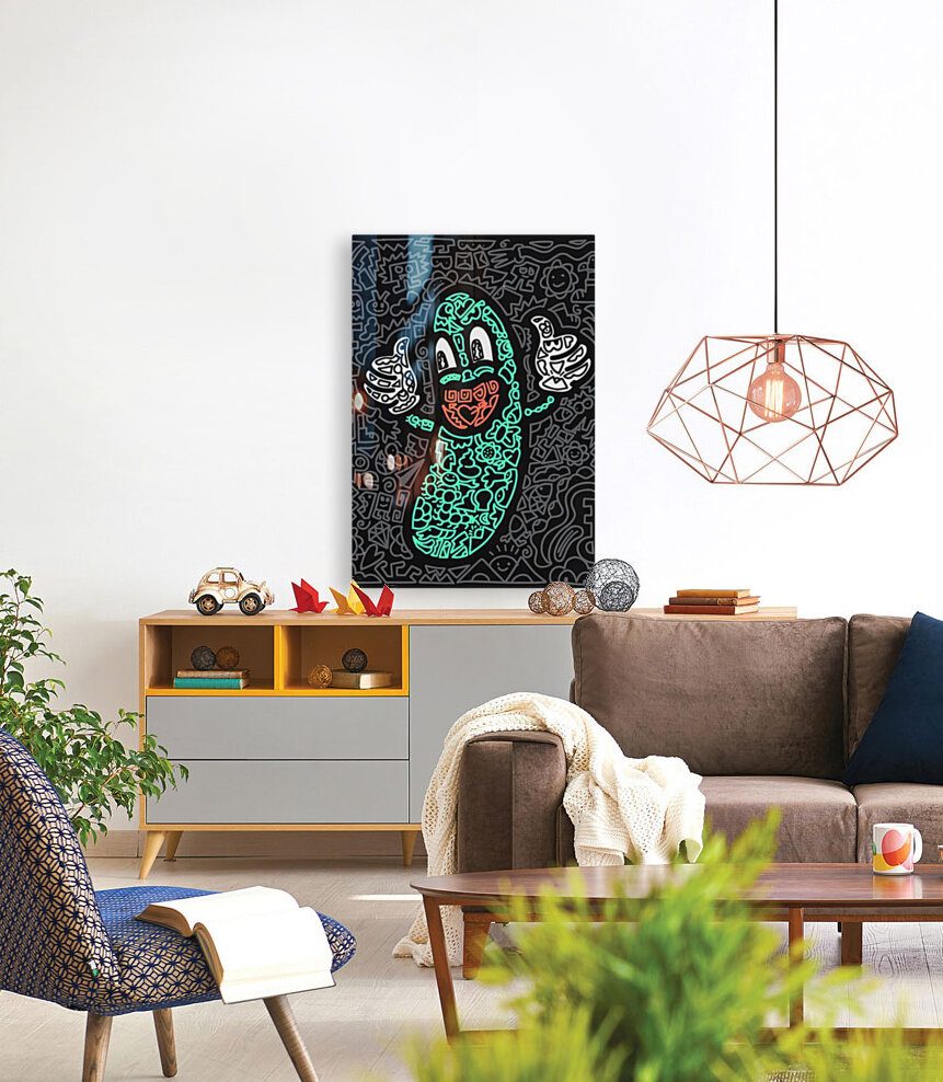 HAND DRAWN PICKLE  Reproduction