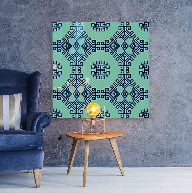 Vietnamese Geometric Pattern Reproduction
