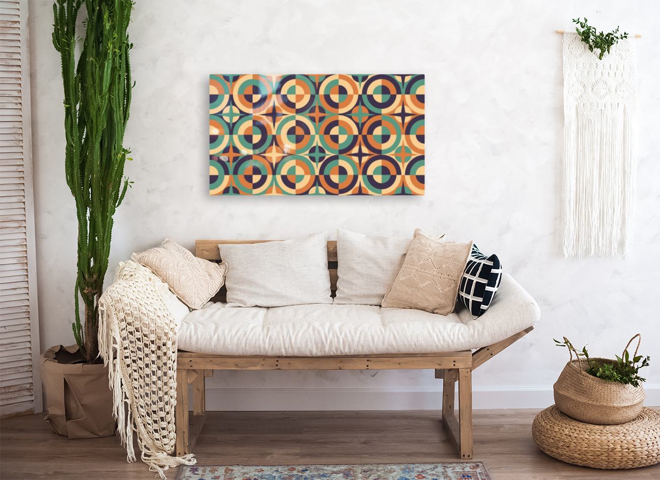 Vintage Geometric Reproduction