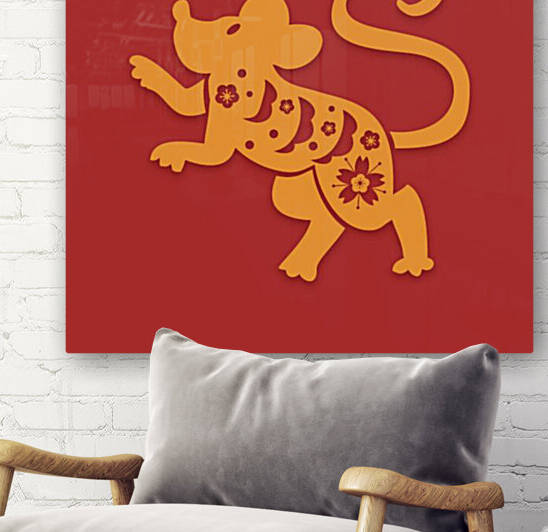 Rat Chinese Zodiac by Pagoda
