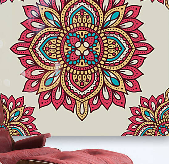 Pink Paisley by Pagoda