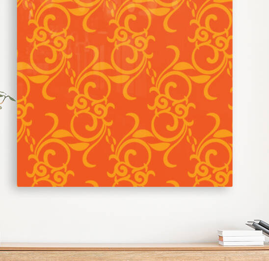 Orange Floral  by Pagoda