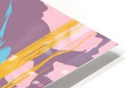 Abstract Brush Strokes HD Metal print
