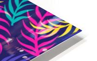 Purple Leaves HD Metal print
