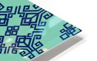 Vietnamese Geometric Pattern HD Metal print