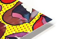 Pop Art Lips HD Metal print
